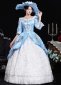 Blue Rococo Style Vintage Masquerade Dresses 5