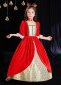 Children Red Victorian Christmas Dickens Caroler Carol Holiday Dress