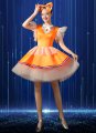 Stage Princess Cosplay Costume Themed Party Colorful Ball Gown
