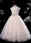 Children Butterfly Sequin Tulle Dress Girls Prom Homecoming Dresses 1