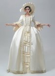 Ivory Marie Antoinette Dresses 18th Century Dress Rococo Party Priness Dress