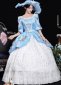 Blue Rococo Style Vintage Masquerade Dresses 6