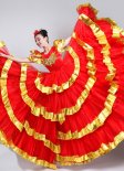 Carnival Burlesque Dance Dress Showgirl Samba Costume 720 Degree