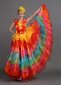 Tulle Ruffled Rainbow Super Large Skirt Tulle Dresses 1