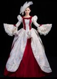 17 18th Century Rococo Marie Antoinette European Victorian Period Queen Marie Antoinette Dress Theatrical Reenactment Costume