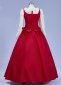 Red Renaissance Medieval Ball Gown 3