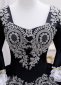 Medieval Vintage Black Embroidery Historical Victorian Ball Gown Prom Dress 4
