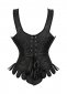 Historically Inspired Jacquard Overbust Corset 1
