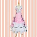 Black Butler Ciel Phantomhive Women Pink Dress Cosplay Costume Plus Size