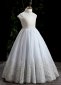 High Neck Gray Tulle Performance Graduation Party Dresses