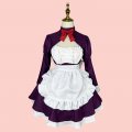 Purple Long Sleeves Sky Violates Cospaly Costume Halloween Maid Cosplay Dress