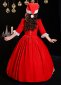 Children Red Victorian Christmas Dress 2