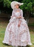 Custom-made Marie Antoinette Dresses Masquerade Party Floral Dress