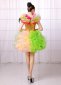 Holiday Apple Bud Shape Girls Dress 2