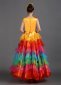 Tulle Ruffled Rainbow Super Large Skirt Tulle Dresses 2