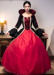 Women Halloween Horror Cosplay Witch Knight Dress