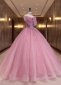 Pink Spaghetti Strap Big Bow Tulle Homecoming Dress 1