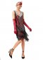 1920s Sequined Flapper Great Gatsby Dress Tassels Bead Dress 1