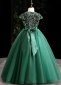 Christmas Girls Sequin Tulle Formal Dresses 3