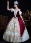 17th Century Women Off the Shoulder Fantasy Ball Gown 1