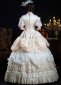Women Champagne Baroque Rococo Historical Costume 4