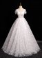 Girls Appliques Tulle Wedding Dress