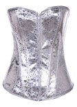 Sexy Silver Whales Sequins Women Bustier