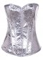 Sexy Silver Whales Sequins Women Bustier