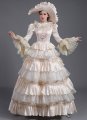 Champagne Baroque Rococo Marie Antoinette Dress Reenactment Revolutionary Costume