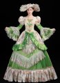 Newest Green 18th Century Marie Antoinette Dress Costume Gown Rococo Southern Belle Stage Theater Clothing