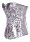 Sexy Silver Whales Sequins Women Bustier