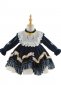 Velvet Ruffle Gown For Little Girls Dress 3