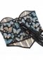 Butterfly Printed Sexy Brocade Overbust Corset 2