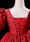 Christmas Girls Jacquard Bead Ball Gown 4