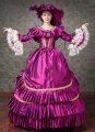 Carnivale Events Gown Women Purple Fantasy Gowns Marie Antoinette Masquerade Dresses Stage Theater Costumes