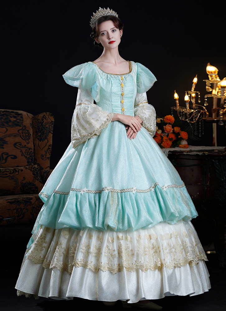 sachin and babi light blue dress Madi Lane Princess Wedding Dresses