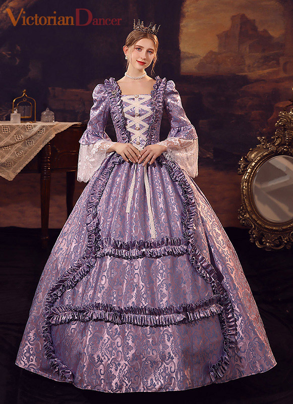 Renaissance Dress For Women - Victorian Princess Medieval Ball Gown Plus Size Vintage