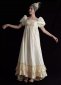 Historically Inspired Regency Period Women Bustle Dresses 1