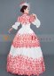 Red Women Party Ball Gown Christmas Masquerade Dresses Theatre Costumes 4