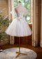 White Embroidery Bridal Shower Dress 1
