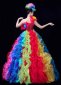 Women Colorful Modern Dance Tutu Dresses 3