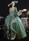 Green Rococo Marie Antoinette Dress 1