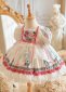 Girls Flower Lolita Lace Dress Evening Formal Dance Gown 1