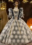 Wholesale Children's Vintage Historical Victorian Dresses Kids Girls Masquerade Ball Gown Dress