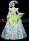 Green Rococo Souther Belle Princess Dress Women Photoshoot Theatre Costume