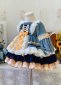 Children A line Velvet fluffy Lolita Dress for Girls
