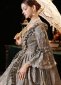 Silver Marie Antoinette Dress for Women 1