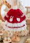 Christmas Lolita Cosplay Princess Dresses for Little Girls 2