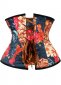 Vintage Women Printed Ceinture Corset 1
