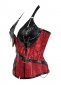 Historical Gothic Victorian Jacquard Sexy Corset Top 2